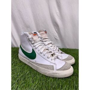 Nike Blazer '77‎ Vintage Mid White Pine Green Size 9 Basketball Dunk